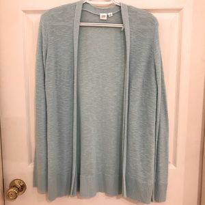 Gap Teal/Light Blue Cardigan